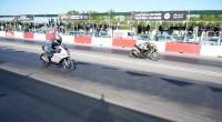 Kepezde motodrag yarışları büyük heyecanla sürüyor