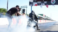 Kepezde motodrag yarışları büyük heyecanla sürüyor