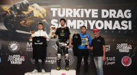 Motosiklet Tutkunları Kepez'e akın etti: Türkiye Drag Şampiyonası'nın Şampiyonları Kürsüde