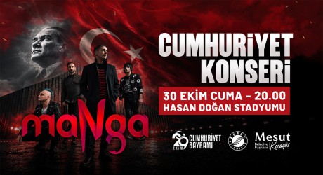 Kepez’de Cumhuriyet coşkusu Manga konseriyle taçlanacak