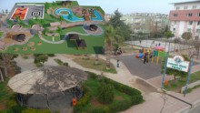 Turgut Özal Parkı yenileniyor.